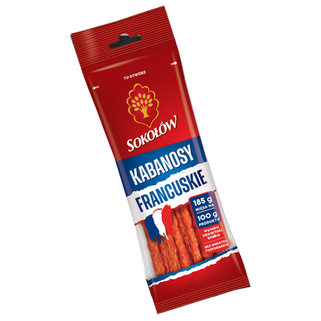 A125 SOKOLOW KABANOSY FRANCUSKIE (20X120G)