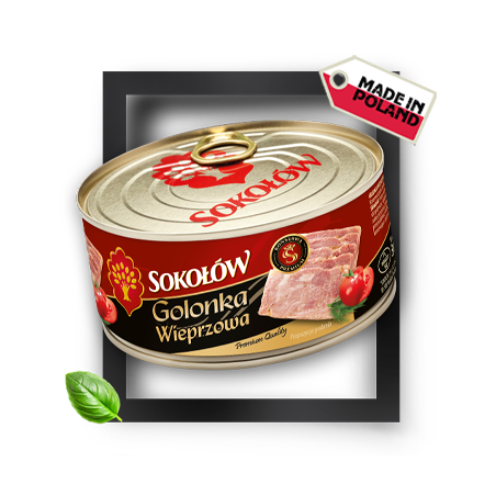 I031 SOKOLOW GOLONKA WIEPRZOWA (6X300G) PORK KNUCKLE