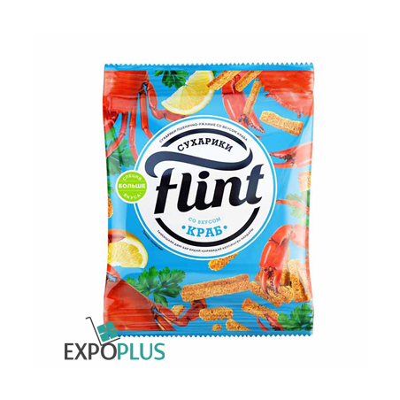 K045 FLINT WHEAT RUSKS WITH CRAB (18X110G)