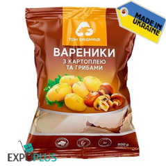 C879 THREE BEARS VARENYKY WITH POTATOES-MUSHROOMS(5X800G)