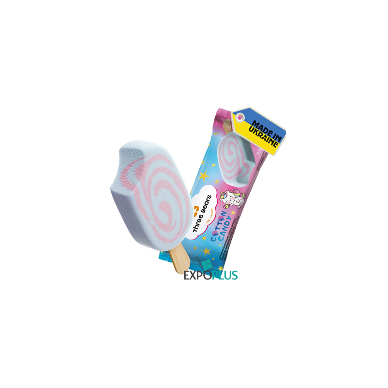 C884 THREE BEARS ICE BEARS COTTON CANDY (28X70G)
