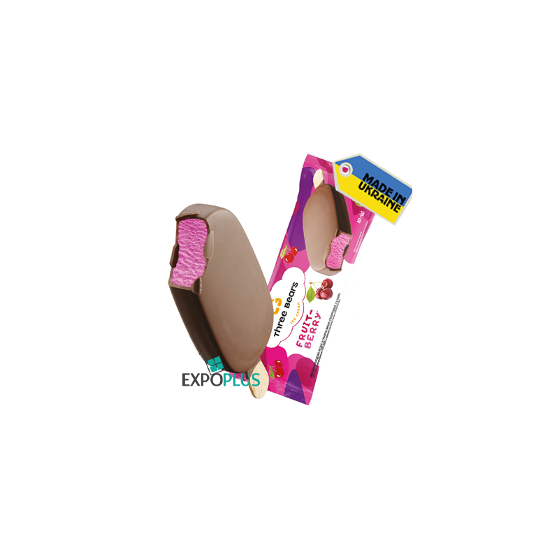 C885 THREE BEARS FRUIT BERRY ICE CREAM CHERRY (28X80G)