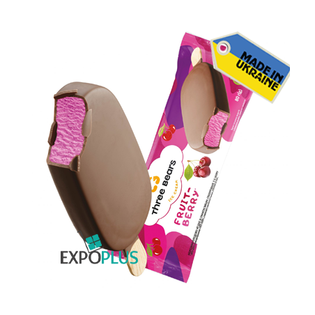 C885 THREE BEARS FRUIT BERRY ICE CREAM CHERRY (28X80G)
