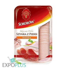A103 SOKOLOW SZYNKA Z PIERSI IND. (10X125G)