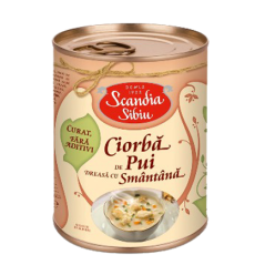 Q045 SCANDIA SIBIU CIORBA DE PUI CU SMANTANA (6X400G)