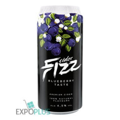 N008 FIZZ BLUEBERRY 4% (24X500ML)