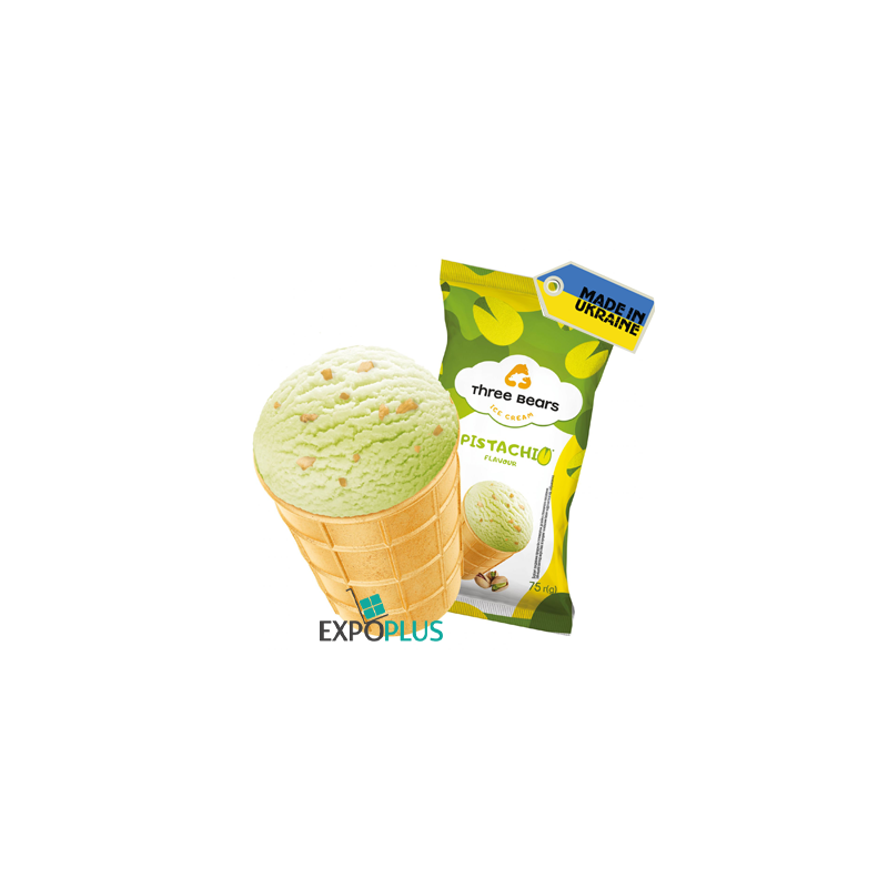 C890 THREE BEARS ICE CREAM PISTACHIO (28X75G)