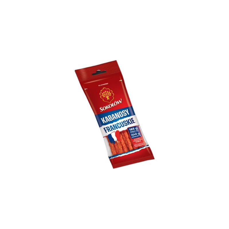 A125 SOKOLOW KABANOSY FRANCUSKIE (20X120G)