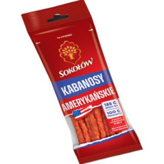 A128 SOKOLOW KABANOSY AMERYKANSKIE (20X120G)