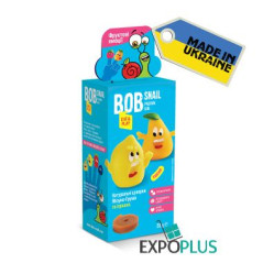 K095 BOB SNAIL TOY SET FRUIT ROLLS APPLE/PEAR (16X20G)