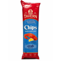 K966 FLINT TAVERN POTATO CHIPS PLATES TASTE OF CRAB (16X60G)