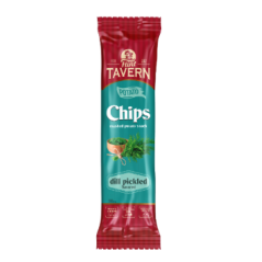 K967 FLINT TAVERN POTATO CHIPS PLATES TASTE DILL PICKLE (16X60G)