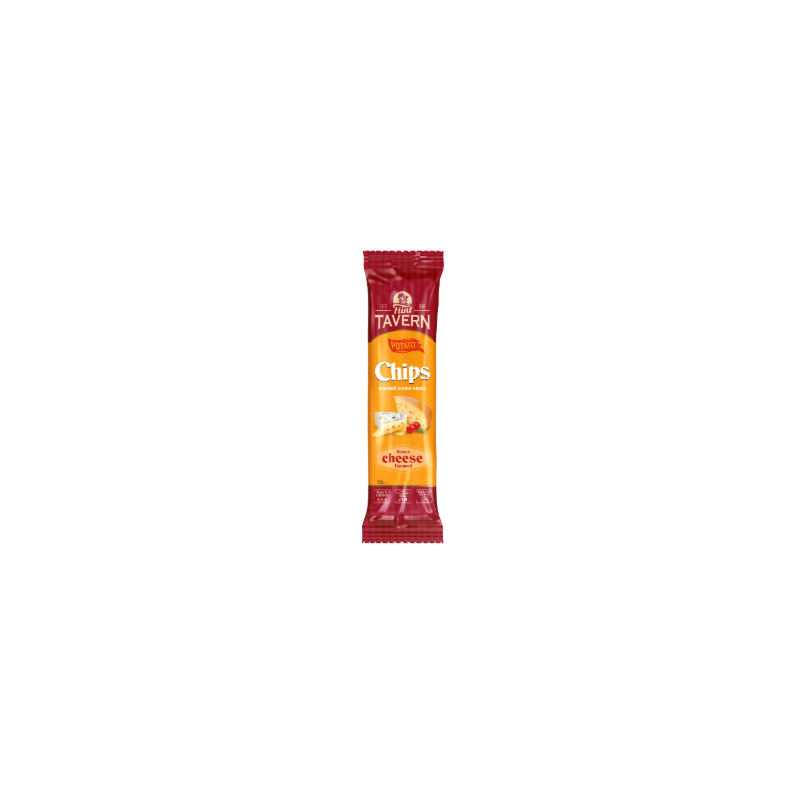 K969 FLINT TAVERN POTATO CHIPS PLATES TASTE FRENCH CHEESE (16X60G)