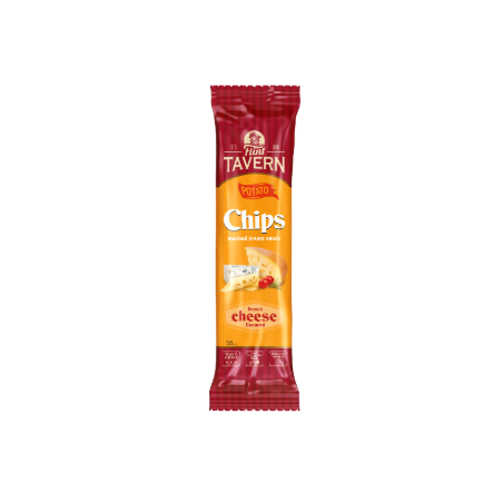 K969 FLINT TAVERN POTATO CHIPS PLATES TASTE FRENCH CHEESE (16X60G)