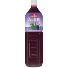 X090 DELLOS ALOE VERA DRINK BLUEBERRY (12X1.5L)