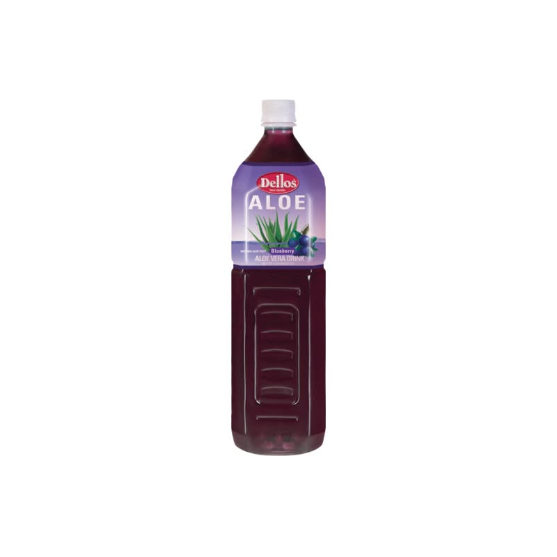 X090 DELLOS ALOE VERA DRINK BLUEBERRY (12X1.5L)