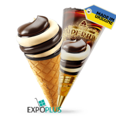 C960 RUD IMPERIUM TREE CHOCO ICE CREAM CONE (16X100G)