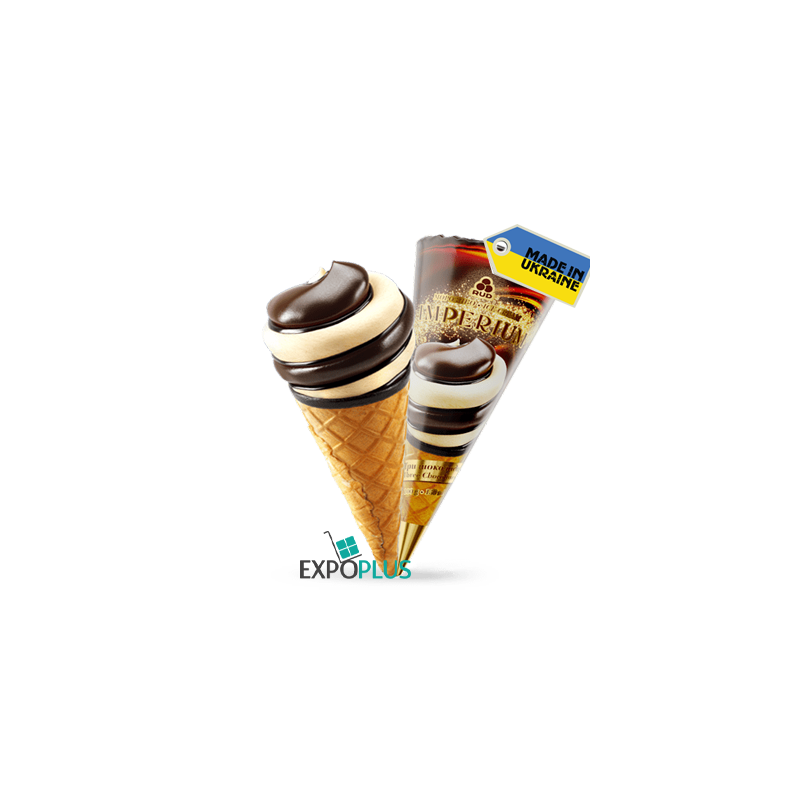 C960 RUD IMPERIUM TREE CHOCO ICE CREAM CONE (16X100G)