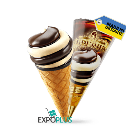 C960 RUD IMPERIUM TREE CHOCO ICE CREAM CONE (16X100G)