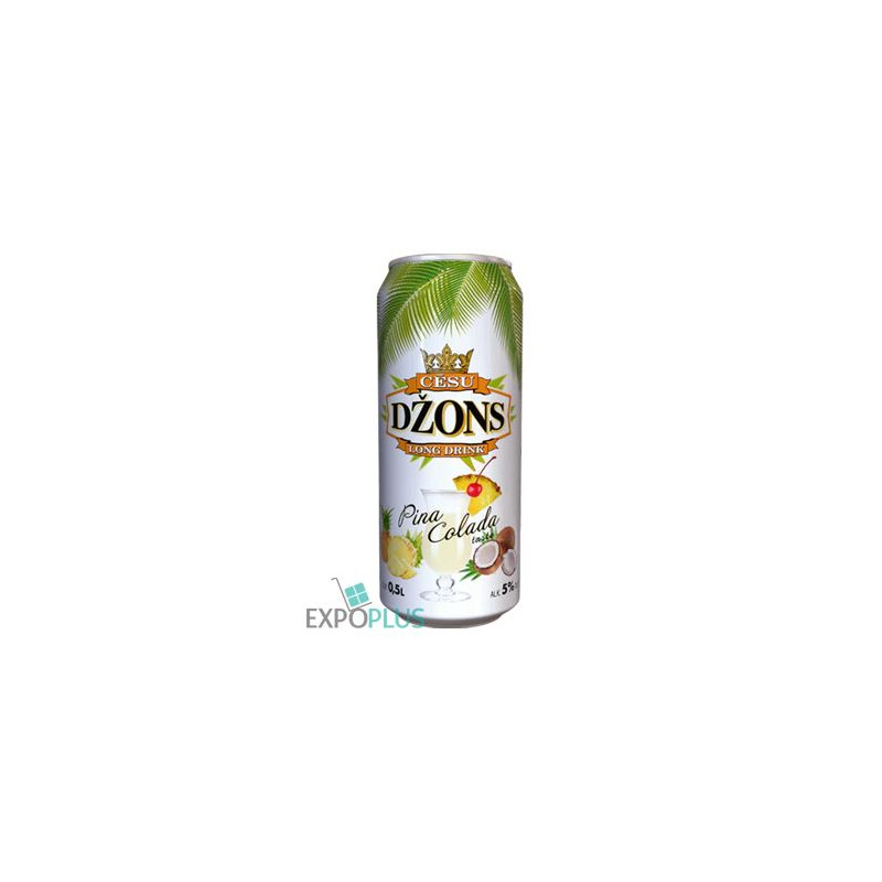 N137 CESU ALUS DZONS PINA COLADA 5% (24X500ML)