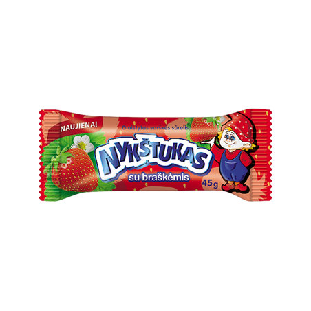 C067 NYKSTUKAS STRAWBERRY 144X45G