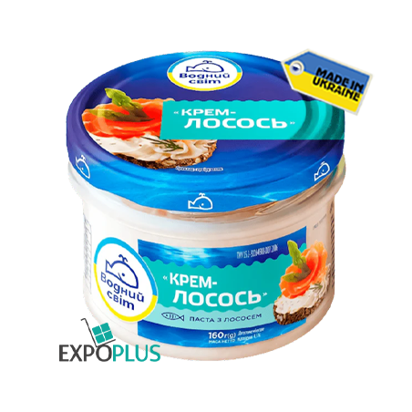 K491 VODNYI SVIT SALMON MOUSSE (6X160G)KREM LOSOS 0602