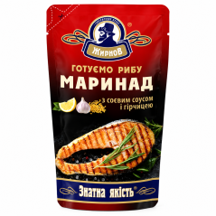 K821 ZHYRNOV MARINADEWITH SOY SAUCE AND MUSTARD (25X180G)