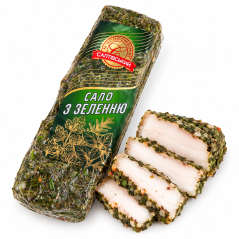 A601 SALTOWSKI VARKENSSPEK MET KRUIDEN/SALO Z ZIOLAMI (BOX APP. 5KG) ORDER BY KG