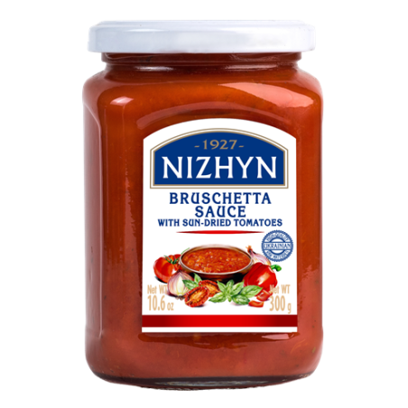 K978 NIZHYN BRUSCHETTA SAUSE WITH SUN-DRIED TOMATOES (12X300G)