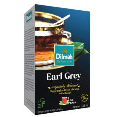 B407 DILMAH BLACK TEA EARL GREY 12X(20X1.5G)