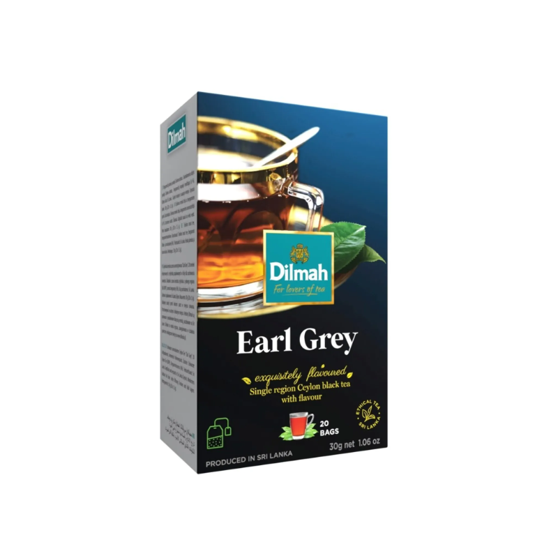 B407 DILMAH BLACK TEA EARL GREY 12X(20X1.5G)