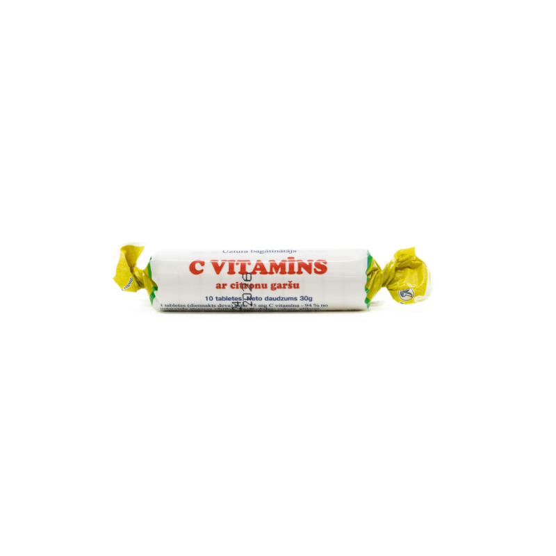 B420 ASCORBIC ACID WITH LEMON FLAVOUR 36X(10X25MG)