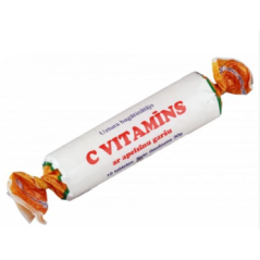 B421 ASCORBIC ACID WITH ORANGE 36X(10X25MG)