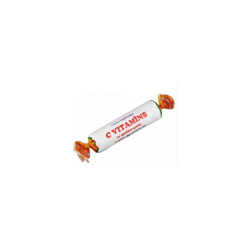 B421 ASCORBIC ACID WITH ORANGE 36X(10X25MG)