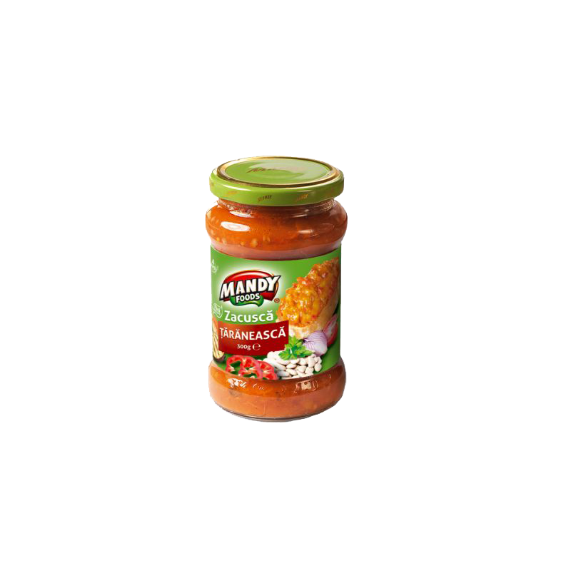 Q001 MANDY FOOD ZACUSCA TARANEASCA 12X300G