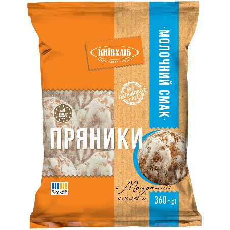 K608 KYIVHLIB GINGERBREAD MILK FLAVOUR (10X360G)