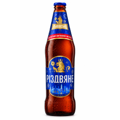 N025 CARLSBERG BEER LVIVSKE RIZDVIANE CHRISTMAS BREW 4.2%ALC. (20X0.5L)