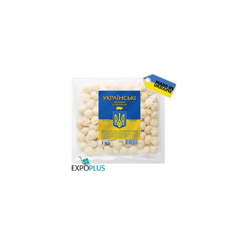 C372 DUMPLINGS "UKRAINSKIE" WITH PORK (12X1KG)