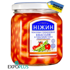 K465 NIZHYN FAVORITE BEANS (12X450G)KVASOLYA LUBYTELSKA