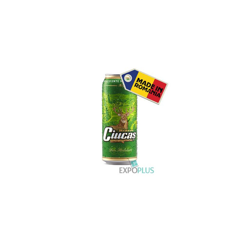 N312 CIUCAS BEER 4,6%VOL (24X500ML) N312 CIUCAS BEER 4,6%VOL (24X500ML)