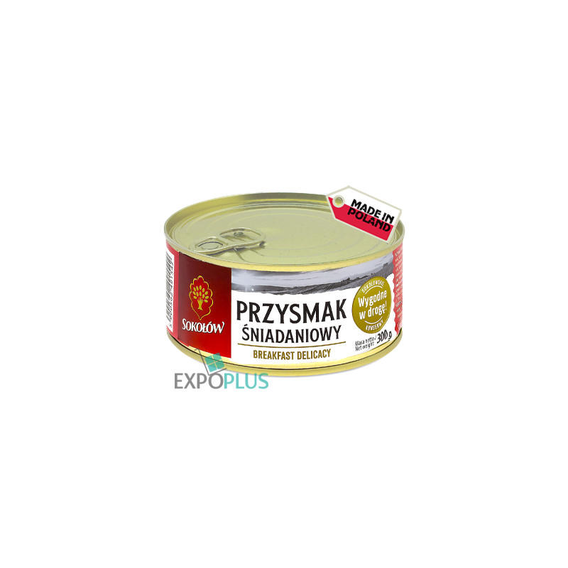 I038 SOKOLOW PRZYSMAK SNIADANIOWY (6X300G) BREAKFAST DELIC.