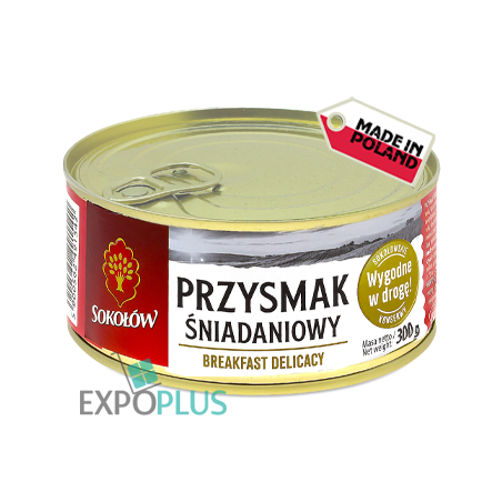 I038 SOKOLOW PRZYSMAK SNIADANIOWY (6X300G) BREAKFAST DELIC.