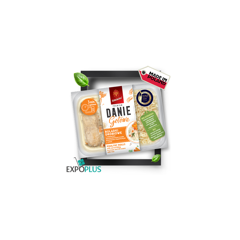 I075 SOKOLOW ROLADKI DROB.MARCH SOS SMIET-KOPER Z RYZ 5X360G