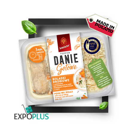 I075 SOKOLOW ROLADKI DROB.MARCH SOS SMIET-KOPER Z RYZ 5X360G