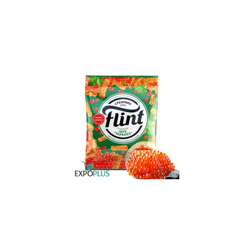 K046 FLINT WHEAT RUSKS RED CAVIAR (18X110G)