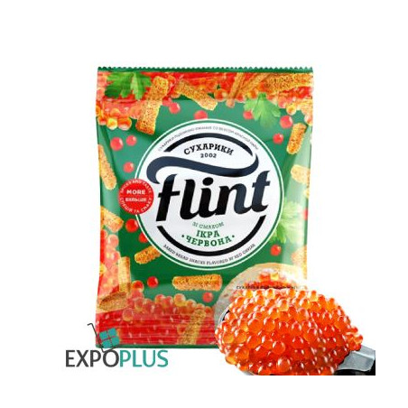 K046 FLINT WHEAT RUSKS RED CAVIAR (18X110G)