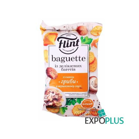 K050 FLINT BAGUETTE WITH MUSHROOMS IN CREAMY SAUSE(48X60G)