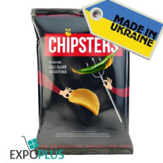 K054 CHIPSTERS CHIPS HELL JALAPENO (16X120G)