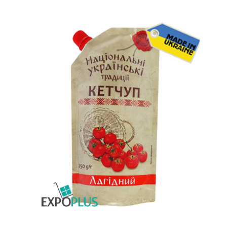 K065 NATIONAL UKRAINIAN TRADITIONS KETCHUP LAGYDNYY(20X250G)