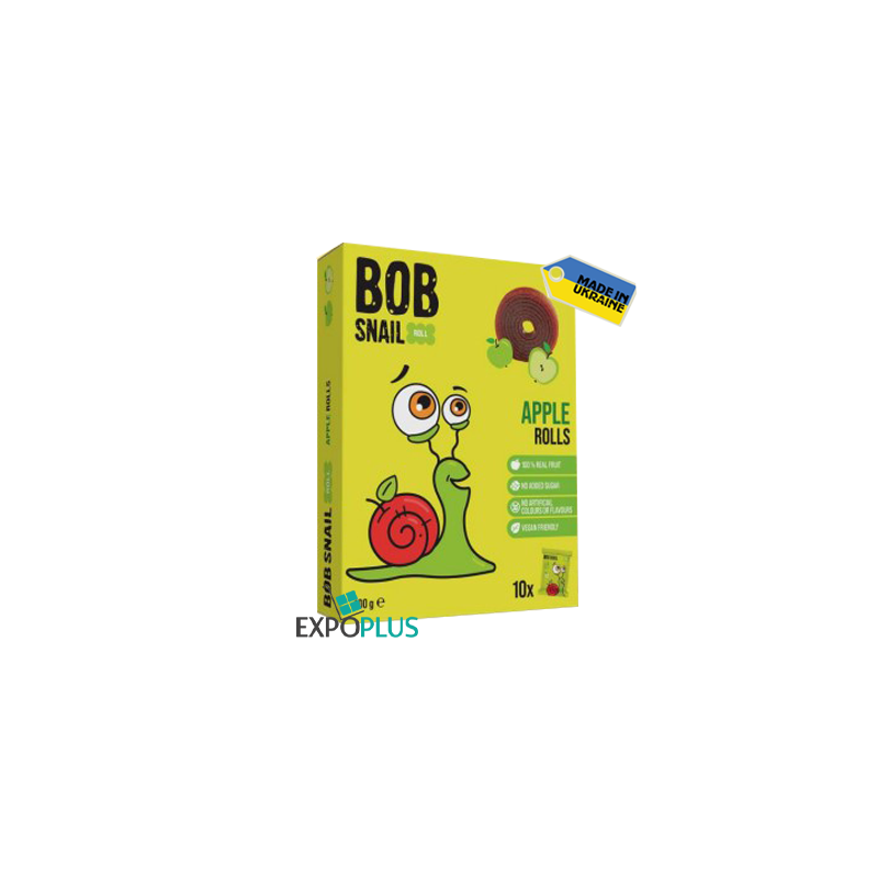 K097 BOB SNAIL APPLE ROLL (5X100G)